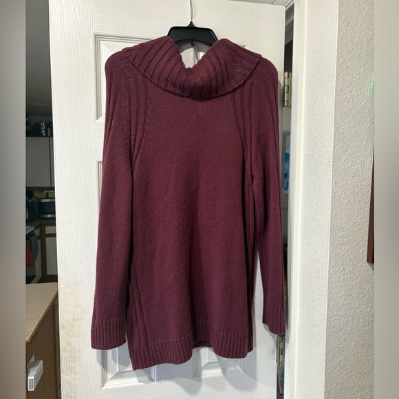 Calvin Klein Sweaters - Burgundy Cowl Neck Sweater